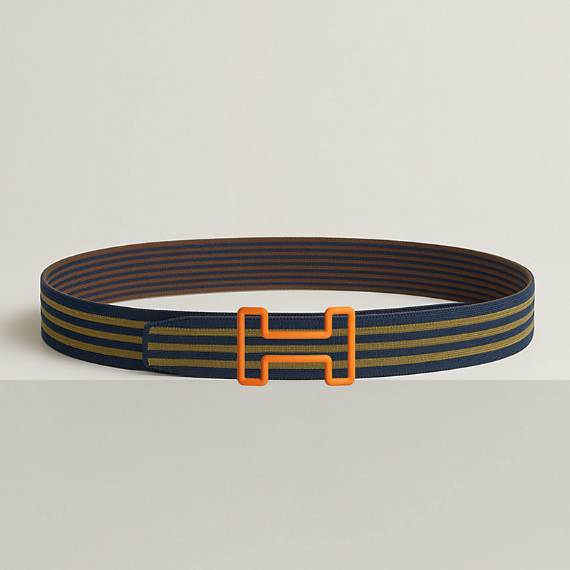 ベルトバックル 《トゥナイト・カラー》 & ニットベルト 《バンド・ストライプ》 38