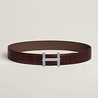 ベルトバックル 《トラバース》 & レザーベルト 38 mm | Hermès