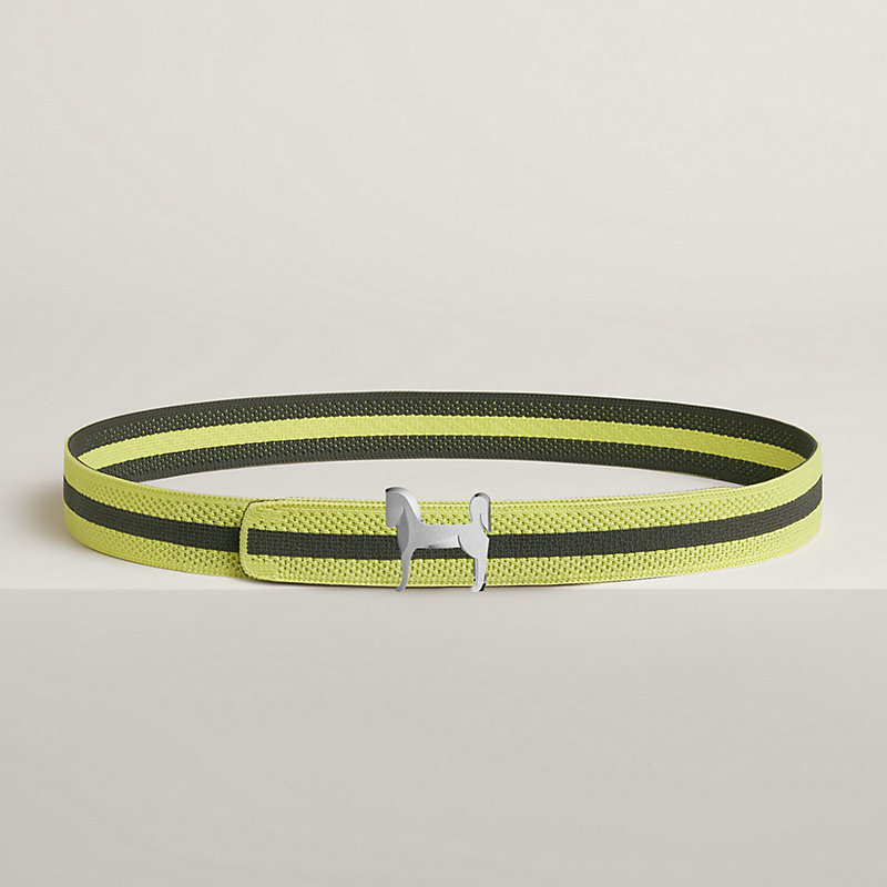 ベルトバックル 《パナッシュ》 & ニットベルト 《チーム》 32 mm