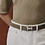 ベルトバックル 《パナッシュ》 & リバーシブルベルト 《コントラスト》 32 mm, イメージ: 着用例, worn, ビュー3の3
