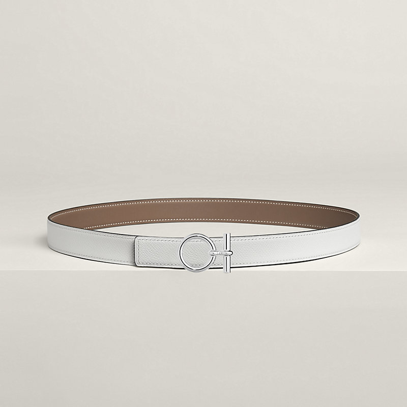 HERMES ベルトバックル <モールH） &レザーベルト（キ ット） 24 ベルトバックル 《ミニH》 & レザーベルト（キット） 24 | Hermès