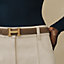 ベルトバックル 《ミニH》 & キット, イメージ: 着用例, worn, ビュー3の3