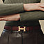 ベルトバックル 《ミニH》 & キット, イメージ: 着用例, worn, ビュー3の3