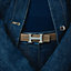 ベルトバックル 《ミニH》 & キット, イメージ: 着用例, worn, ビュー3の3