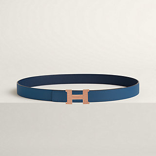 ベルトバックル 《ミニ・コンスタンス》 ギヨシェ & レザーベルト