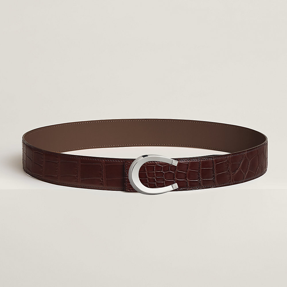 エルメス　バックル　革ベルト ベルトバックル 《ラック》 & レザーベルト 38 mm | Hermès - エルメス