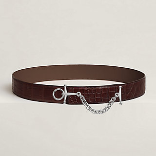 ベルトバックル 《ラッド》 & レザーベルト 38 mm | Hermès - エルメス