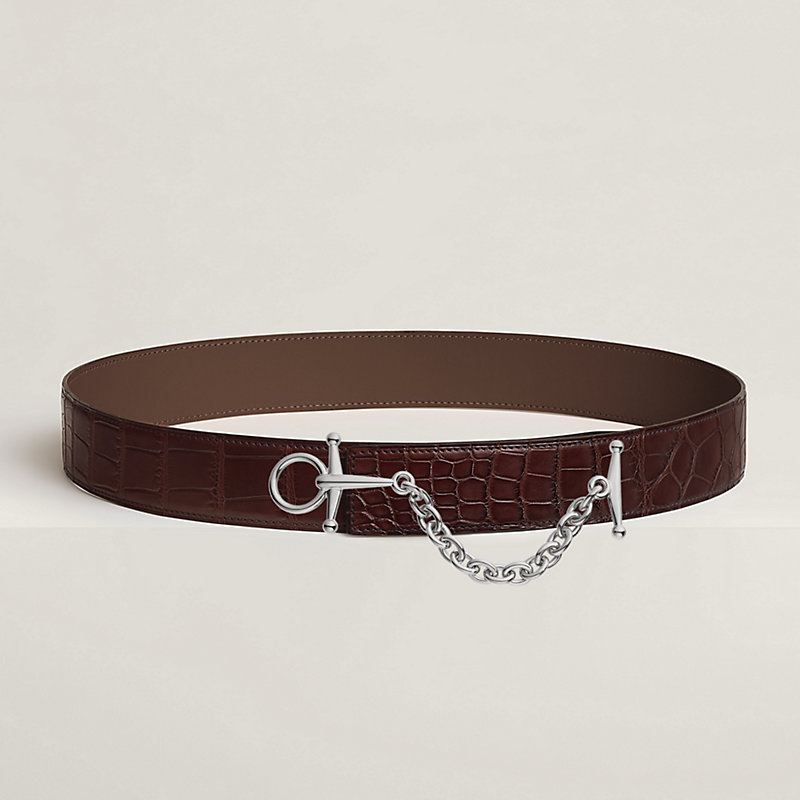 ベルトバックル 《ラッド》 & レザーベルト 38 mm | Hermès - エルメス