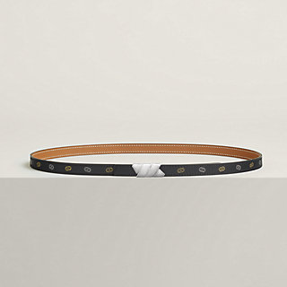 HERMES エルメス　リバーシブルベルト　ゴールドバックル ベルトバックル 《カヴァリエール》 & リバーシブルベルト