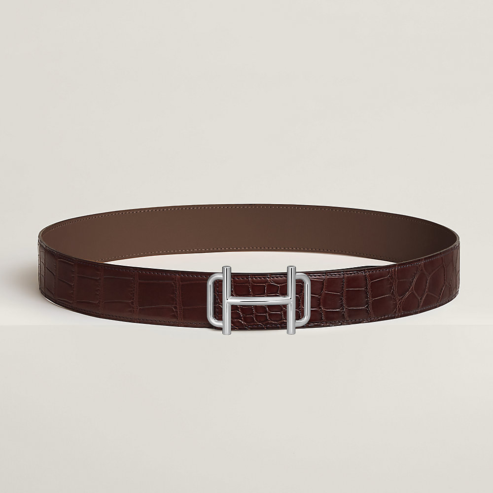 ベルトバックル 《ロワイヤル》 & レザーベルト 38 mm | Hermès