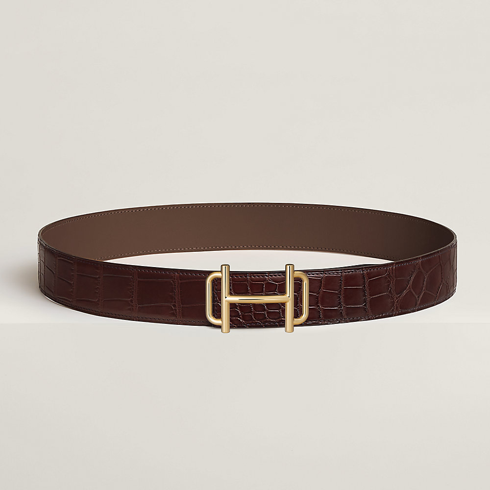 ベルトバックル 《ロワイヤル》 & レザーベルト 38 mm | Hermès