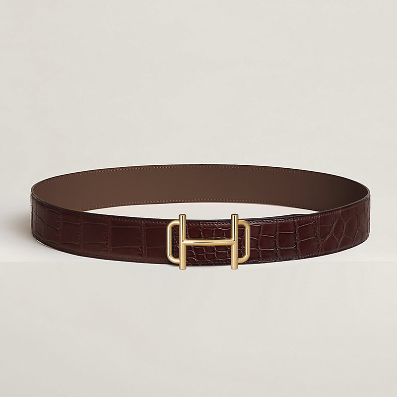 ベルトバックル 《ロワイヤル》 & レザーベルト 38 mm | Hermès