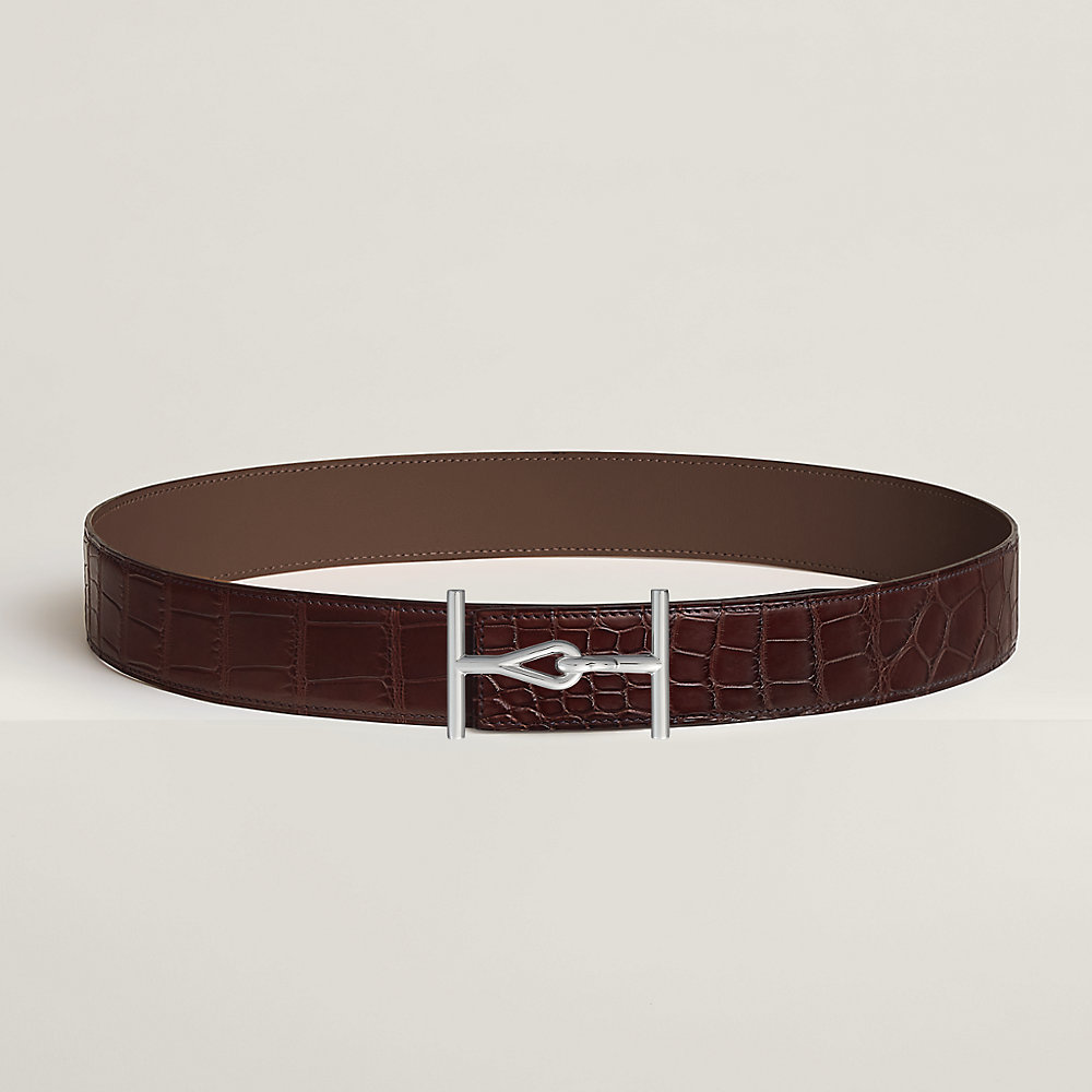 HERMES　エルメス　ベルトバックル　ジャンボ　レザーベルト ベルトバックル（キット） メンズ 《ジャンボ》 & レザーベルト 38 mm