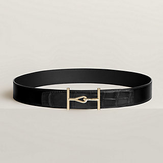 ベルトバックル 《H》 & レザーベルト（キット） 32 | Hermès