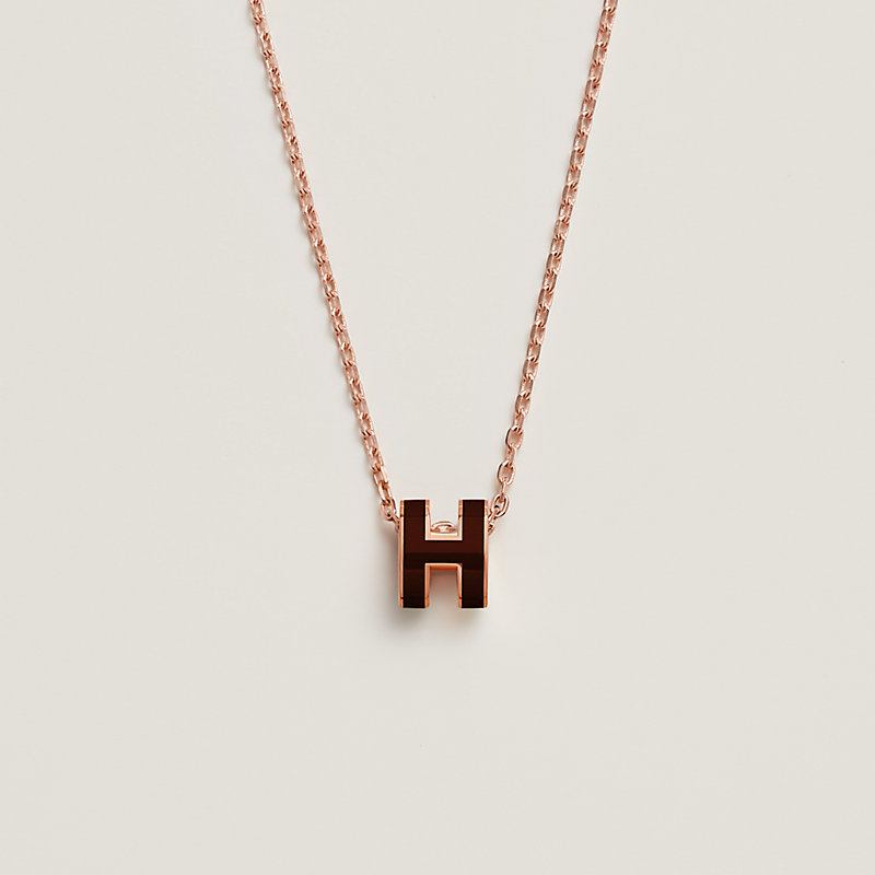 ペンダント 《ミニ・ポップH》 - レッド | Hermès - エルメス