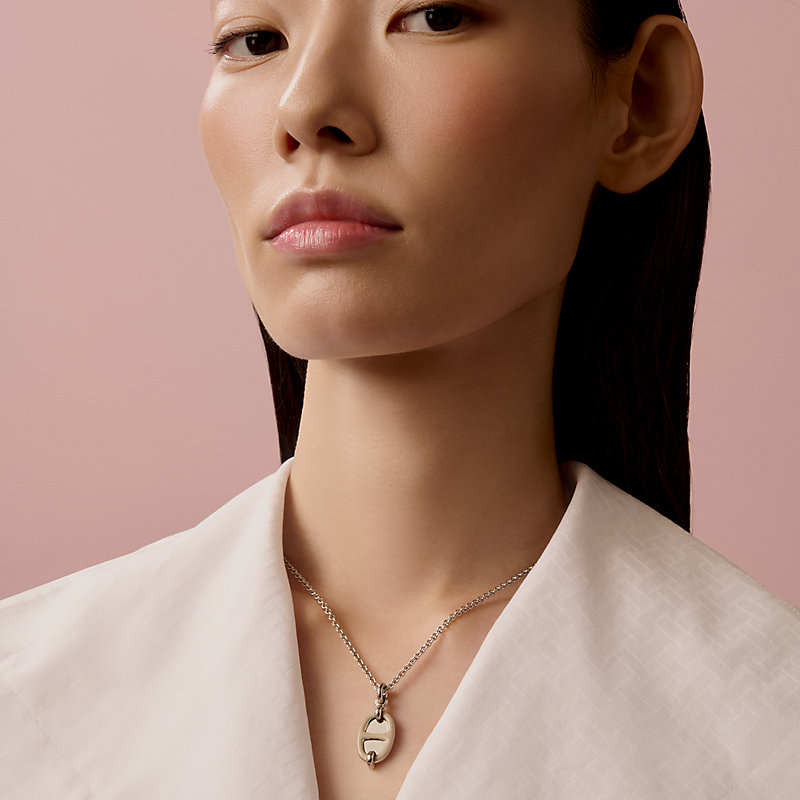 ペンダント 《ミニ・マイヨン》 PM - ベージュ | Hermès - エルメス