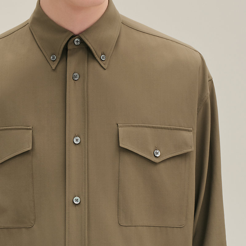 ボタンダウンシャツ | Hermès - エルメス-公式サイト