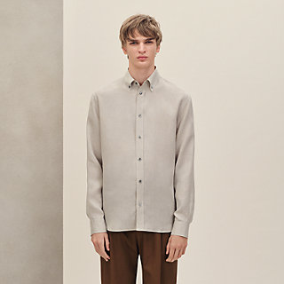 【HERMES】希少 隠しボタンダウンシャツ 白 17 ボタンダウンシャツ 《シャルリ》 | Hermès - エルメス-公式サイト
