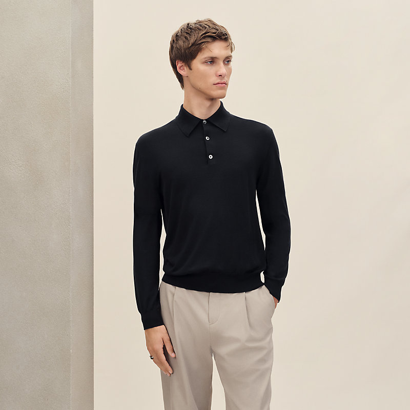 ポロネックニット 《H》ディテール | Hermès - エルメス-公式サイト