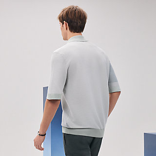 希少 美品 エルメス ゴルチエ期 ウール クルーネック デザイン 半袖 ニット HERMES - 希少 美品 エルメス ゴルチエ期 ウール クルーネック