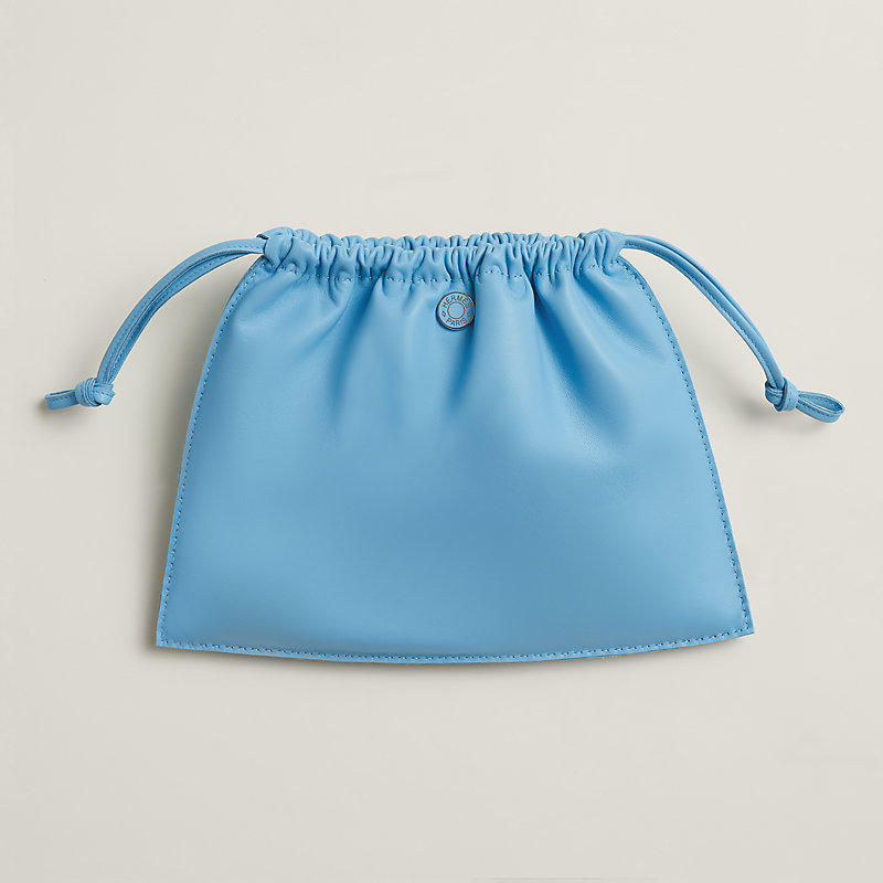 極美品】 エルメス Cavalcolor カヴァル カラー ポーチ ブルー 極美品