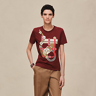 ⭐️エルメス　2026春夏新作　Tシャツ　ボクシーフィット　カルトゥッシュ　36⭐️ 関税込 Hermes Tシャツ ボクシーフィット 《カルトゥッシュ》 (HERMES