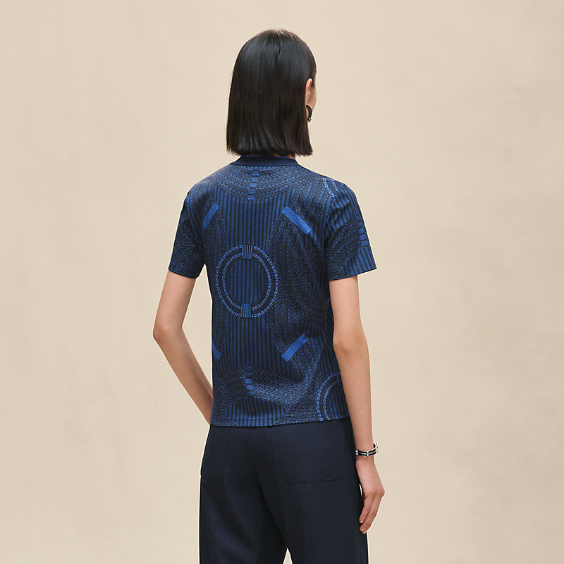 エルメス　プリント　Tシャツ HERMES - エルメスTシャツ 《パルフロワ・リミックス》プリント