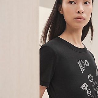 マイクロTシャツ 《ド・レ・ブックル》プリント | Hermès - エルメス