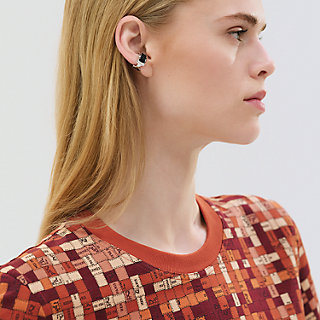 エルメス　HERMES マイクロTシャツ　ボルデュック柄　リボン柄　42 新品 crown78_h171824736