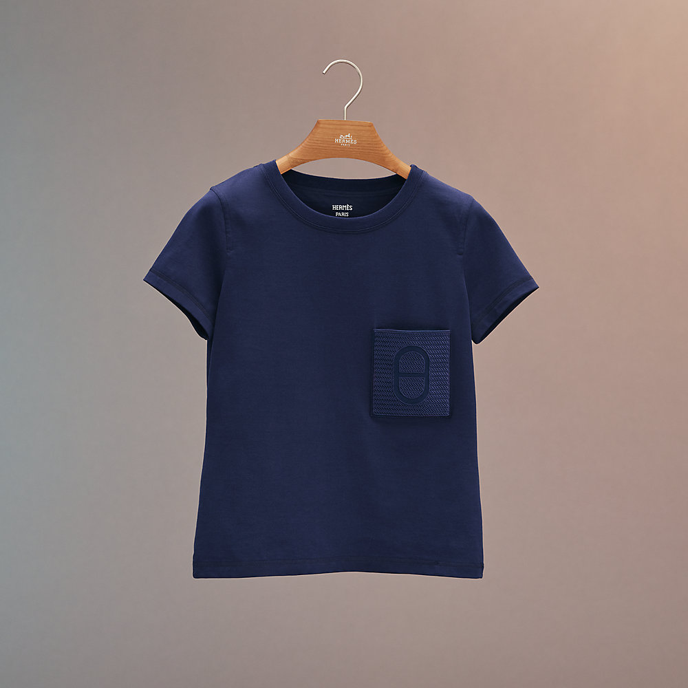 マイクロTシャツ 刺繍入りポケット | Hermès - エルメス-公式サイト