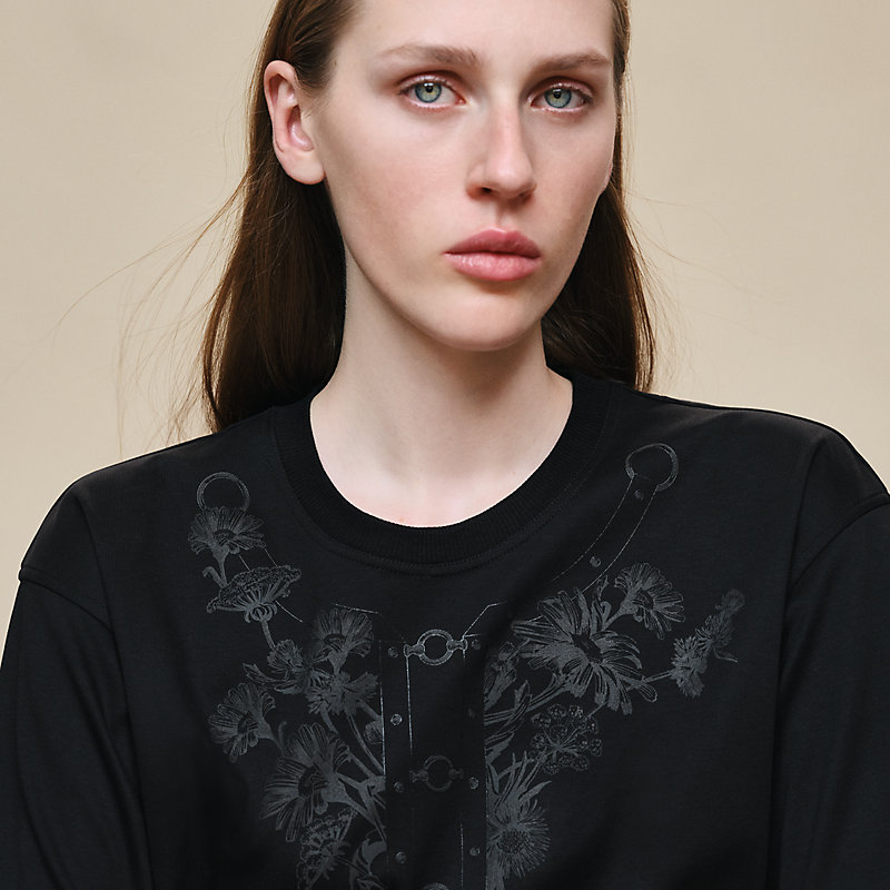 マキシTシャツ 《カルトゥッシュ》 | Hermès - エルメス-公式サイト