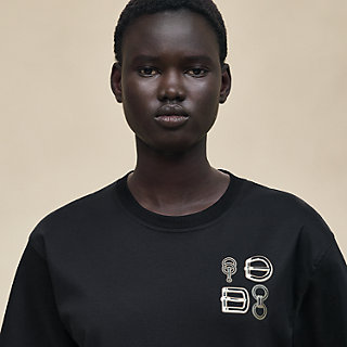 マキシTシャツ 《カルトゥッシュ》 | Hermès - エルメス-公式サイト
