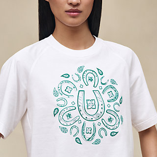 マキシTシャツ 《カルトゥッシュ》 | Hermès - エルメス-公式サイト