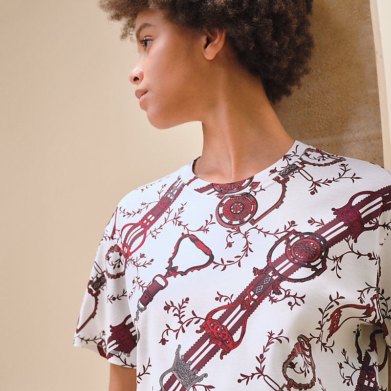 マキシTシャツ 《鐙》 インターロック | Hermès - エルメス-公式サイト