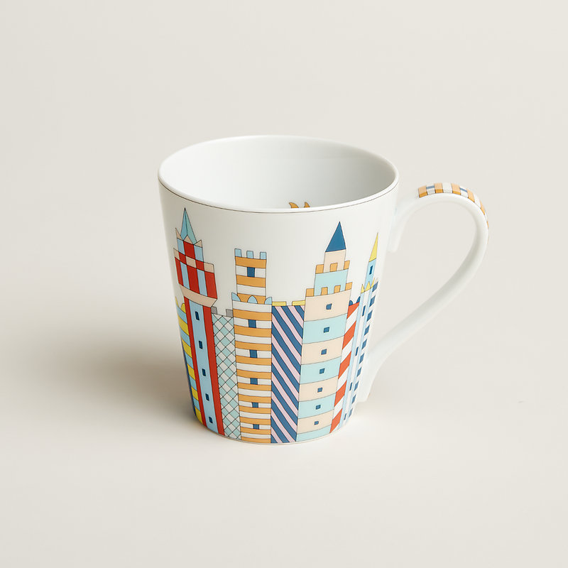 マグ シャトー柄 〈エポペ〉 No2 | Hermès - エルメス-公式サイト