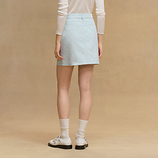 ミニスカート-デニムスタイル-《