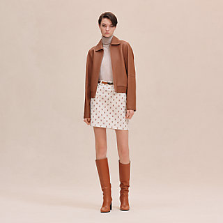 Hermès チェーンデザイン ミニスカート チェーンファスナー付ミニスカート | outlet | axes femme