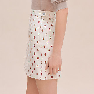 ミニスカート-デニムスタイル-《