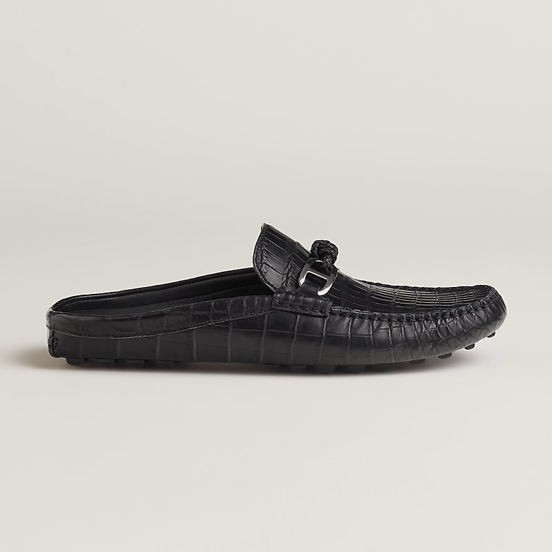 ミュール 《イカロ》 - ブラック | Hermès - エルメス-公式サイト