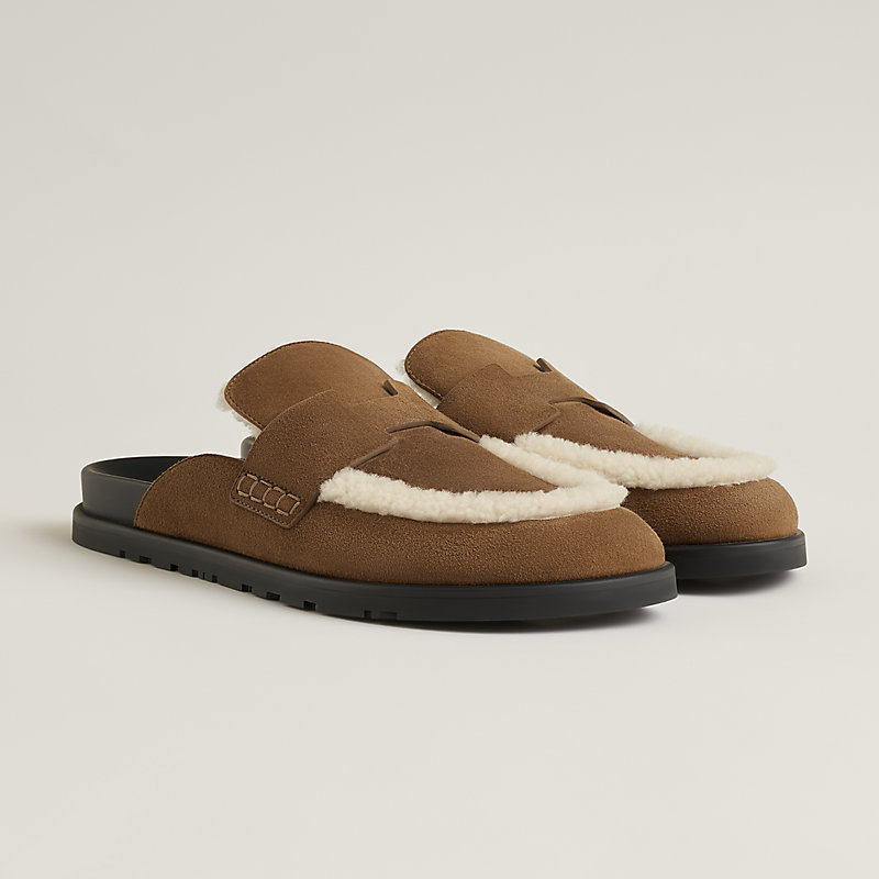 ミュール 《ゴー》 - マロン | Hermès - エルメス-公式サイト