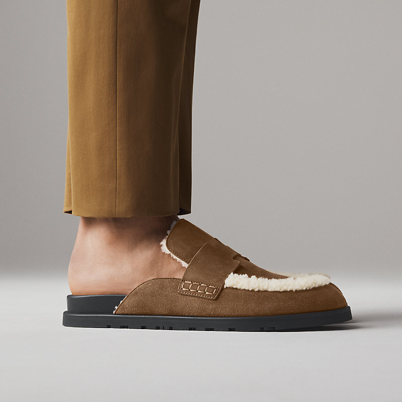 ミュール 《ゴー》 - マロン | Hermès - エルメス-公式サイト