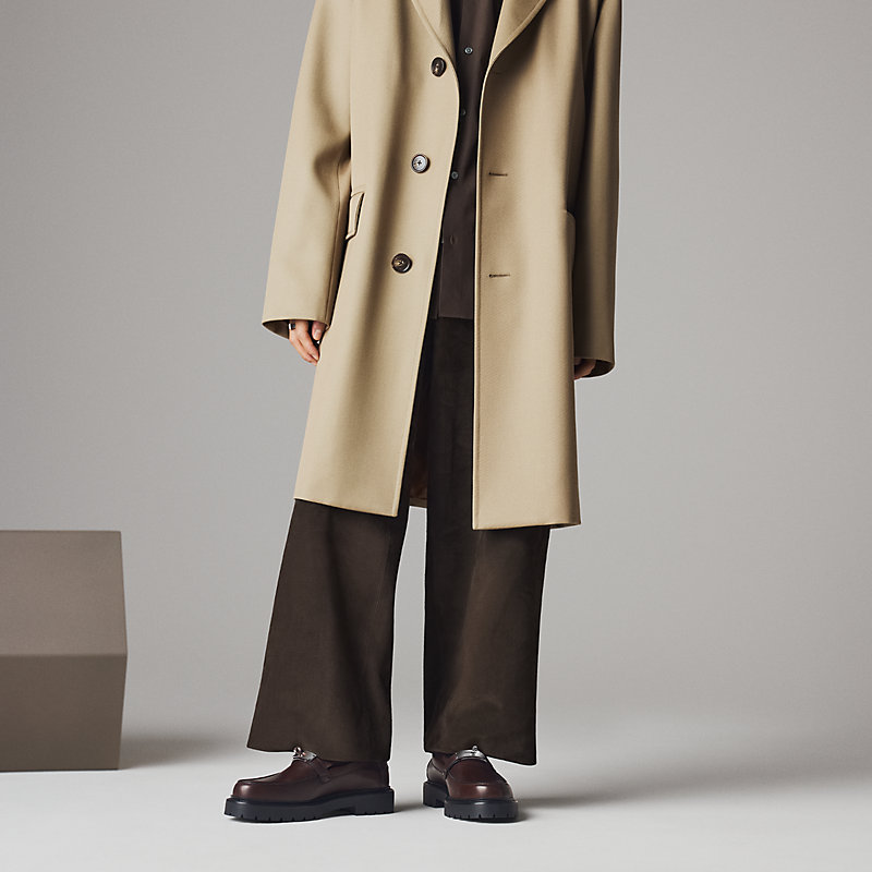 モカシン 《アイコン》 - マロン | Hermès - エルメス-公式サイト