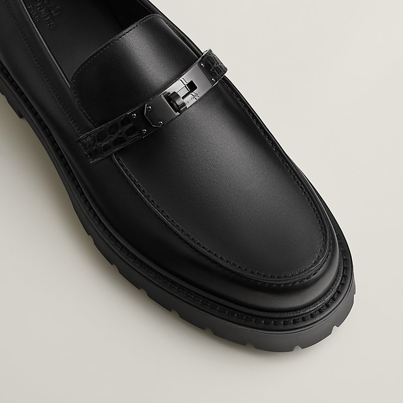モカシン 《アイコン》 - ブラック | Hermès - エルメス-公式サイト