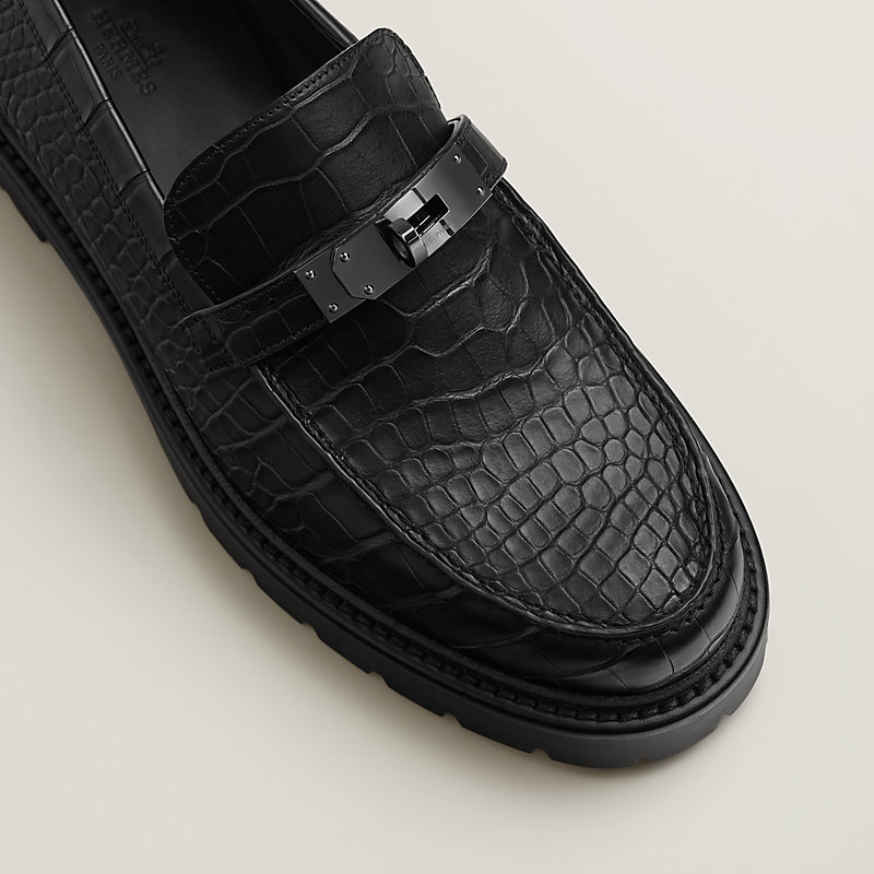 モカシン 《アイコン》 - ブラック | Hermès - エルメス-公式サイト