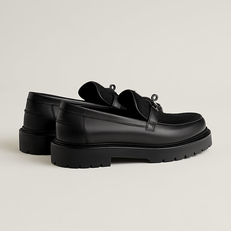 モカシン 《アイコン》 - ブラック | Hermès - エルメス-公式サイト