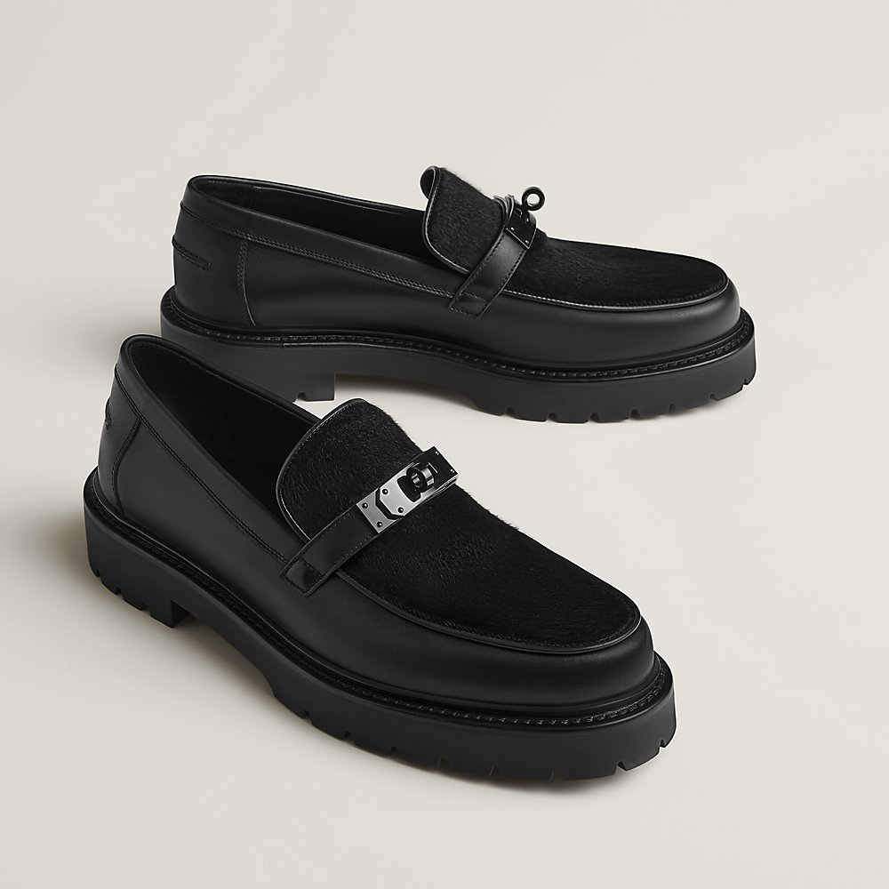 HERMES モカシン(アイコン)ブラック モカシン 《アイコン》 - ブラック | Hermès - エルメス-公式サイト