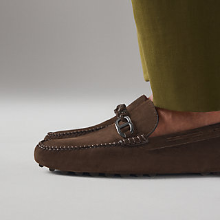 モカシン 《アレッサンドロ》 - マロン | Hermès - エルメス-公式サイト