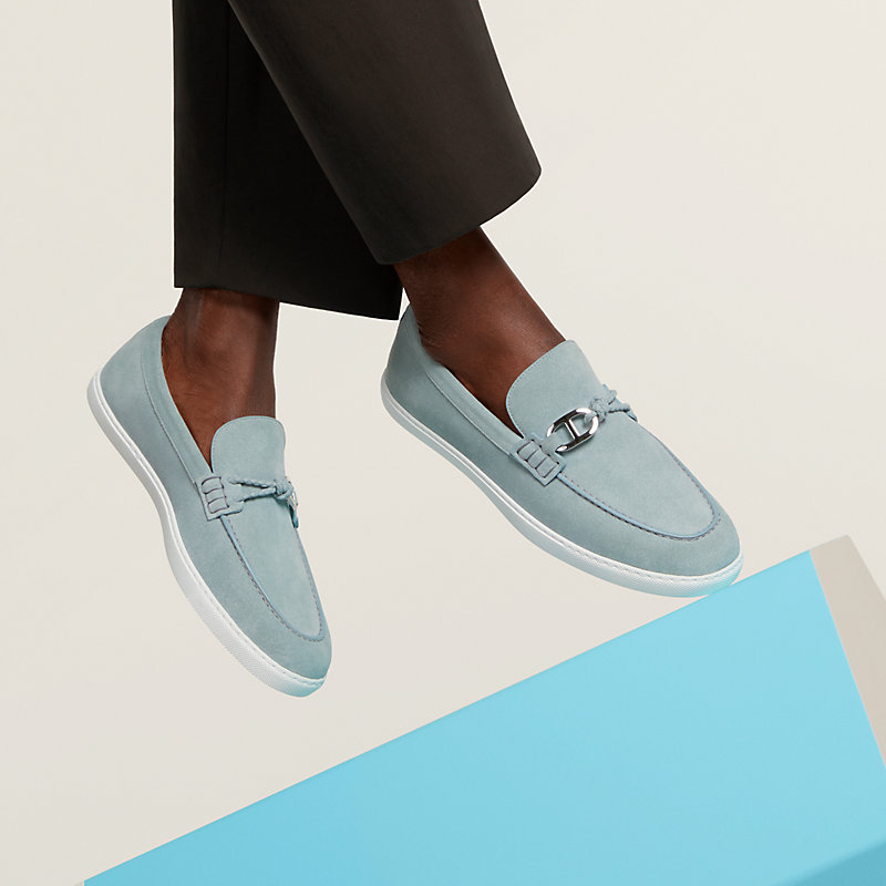 【Hermes】爽やか 編み込みレザー ☆ 大人気 Ignacio モカシン Hermes】爽やか 編み込みレザー ☆ 大人気 Ignacio モカシン