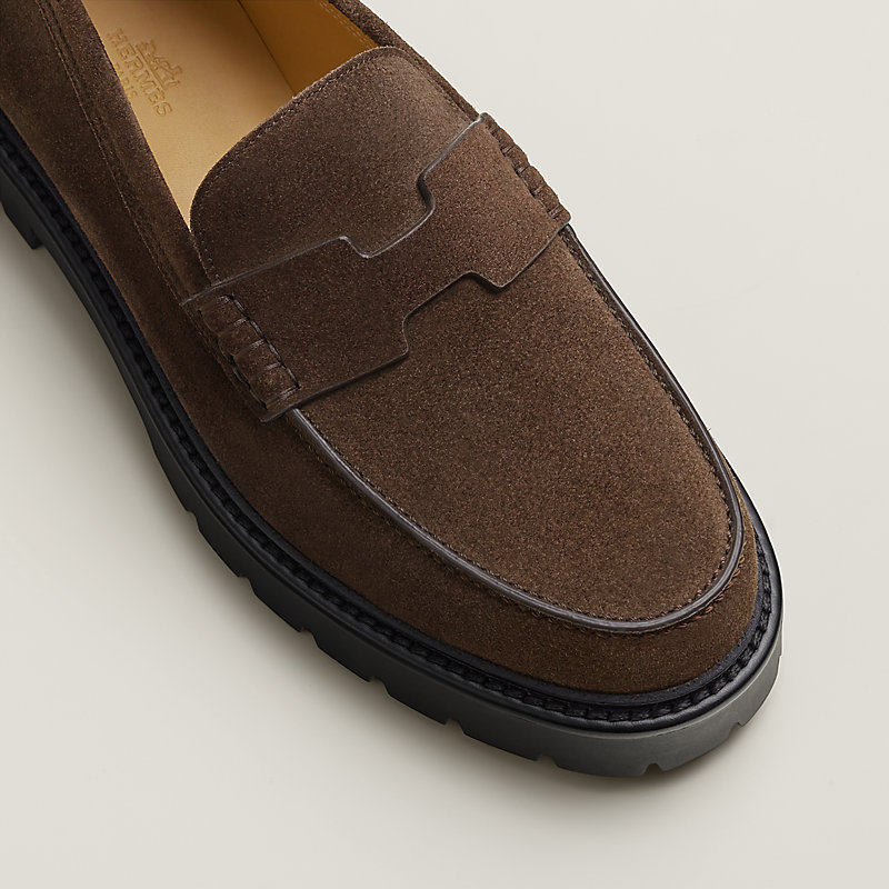 モカシン 《クレマン》 - マロン | Hermès - エルメス-公式サイト