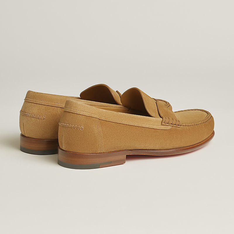 モカシン 《ケネディ》 - ベージュ | Hermès - エルメス-公式サイト